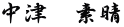 中津　素晴